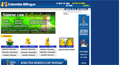 Desktop Screenshot of colombiabilingue.com