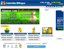 Tablet Screenshot of colombiabilingue.com